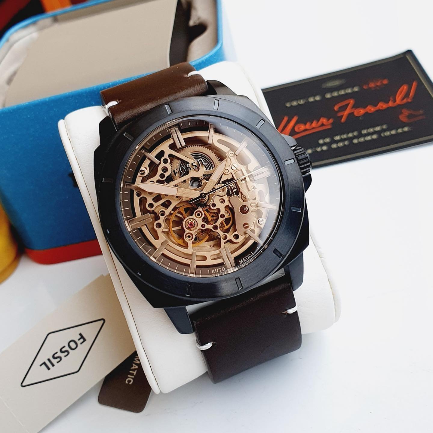 FSL EVERETT LITE HIDE BQ2429 [ROSE GOLD / BLACK / BROWN] 0209025