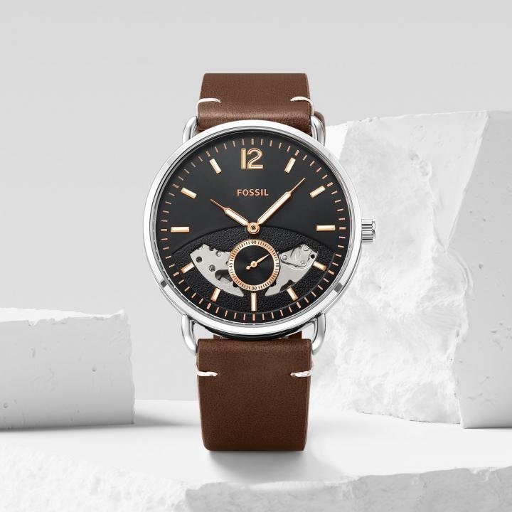 FSL COMMUTER TWIST AUTOMATIC [SILVER / BLACK / BROWN] 0110025