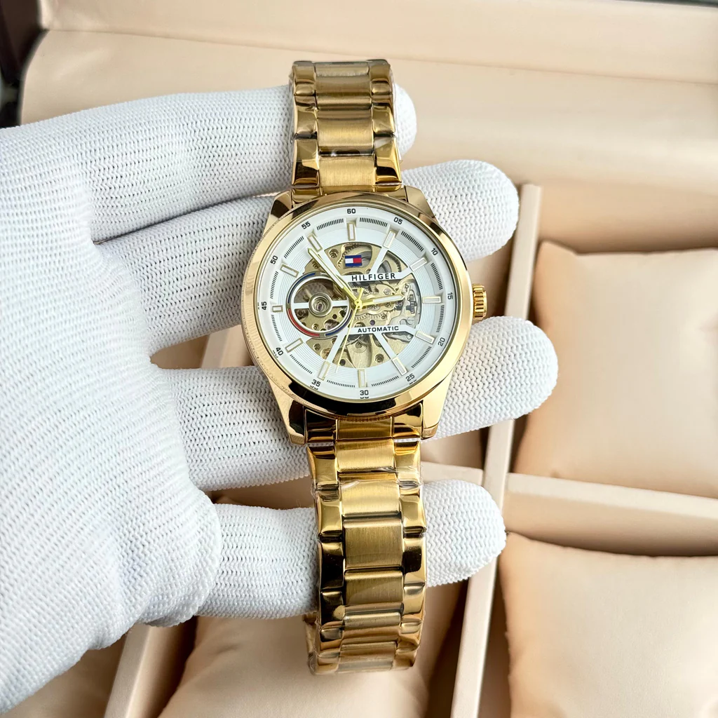 Tommy Hilfiger Automatic Gold-White