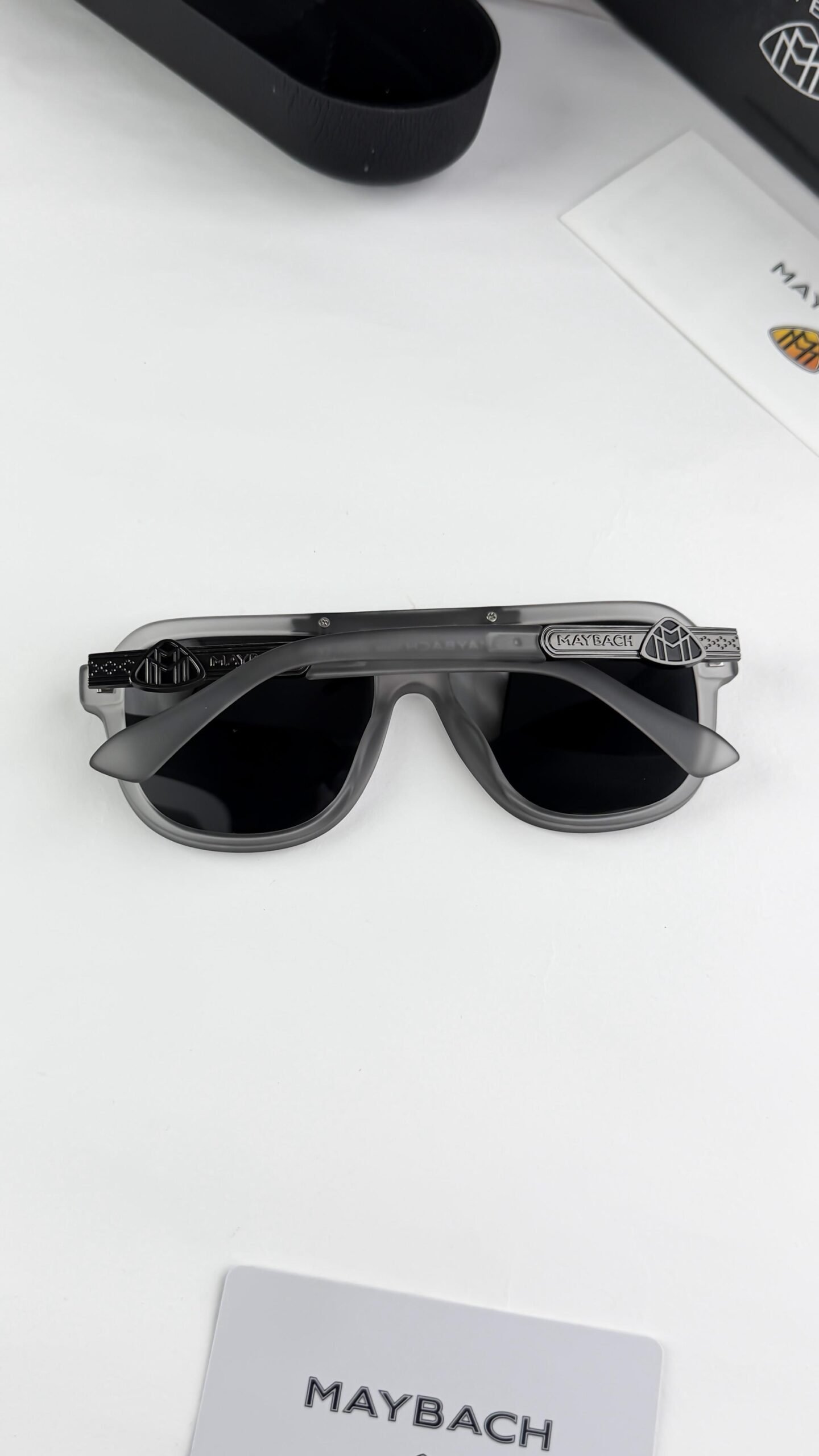 Maybach Grey Black 25017 – Luxury Designer Sunglasses