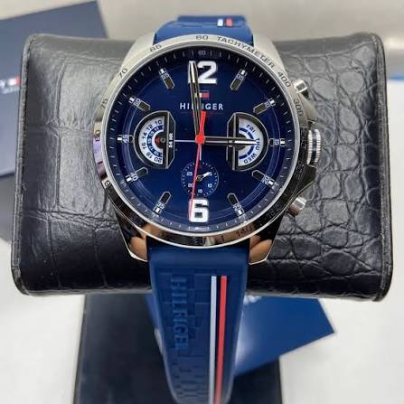 Tommy Hilfiger Decker Full Blue-Silver