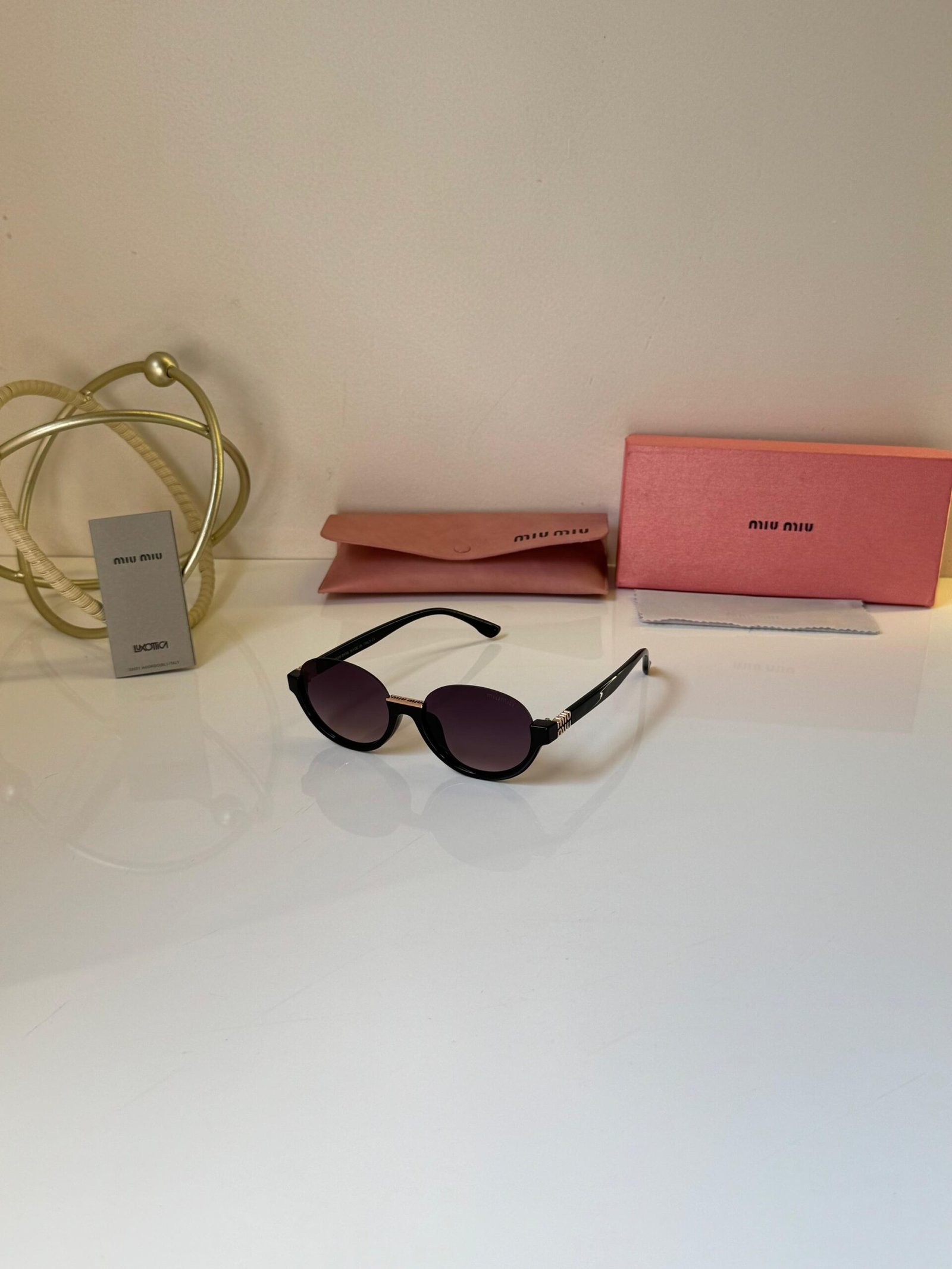 Miu Miu 9086 Black Purple Sunglasses – Fashion Designer Eyewear