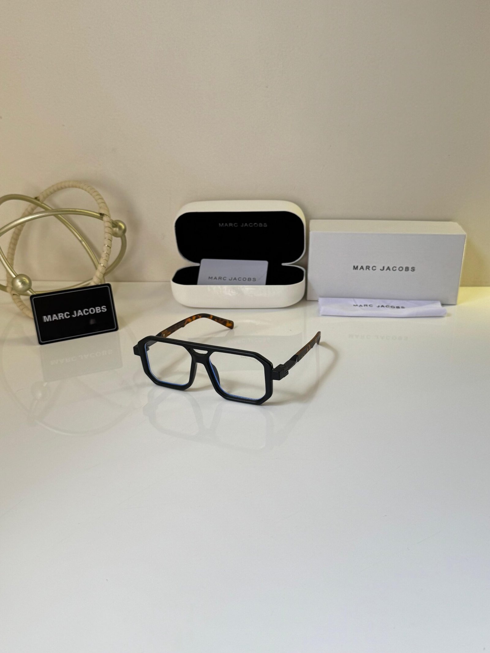 Marc Jacobs 6125 Tiger Black Sunglasses – Bold Designer Eyewear