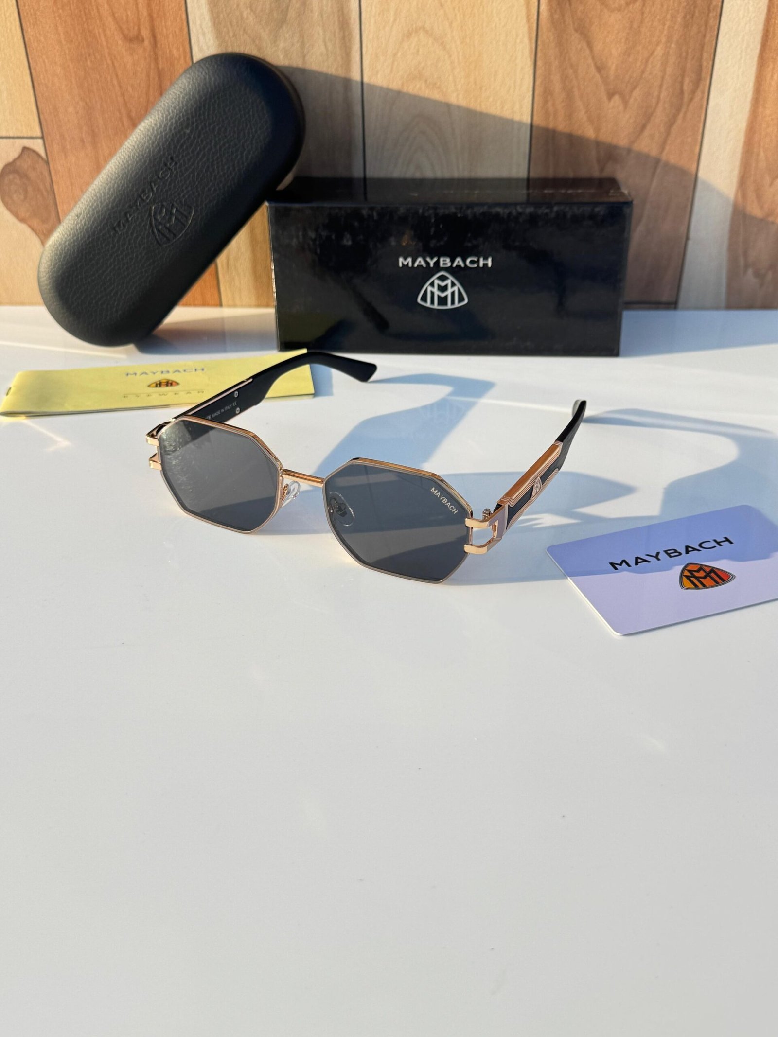 Maybach Gold / Silver Black Sunglasses – Ultra Luxury Designer Eyewear